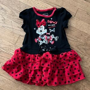 Disney Minnie Mouse bow dress 18 month